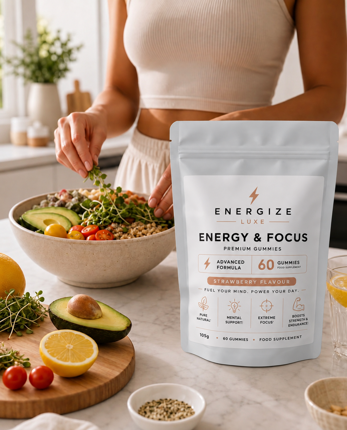 Energize Luxe in everyday life